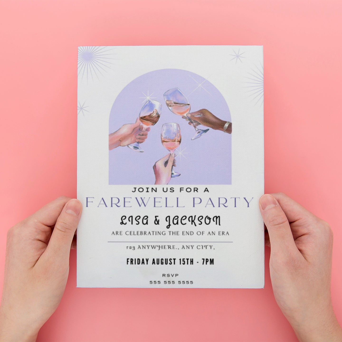 Farewell Party Invitation Template