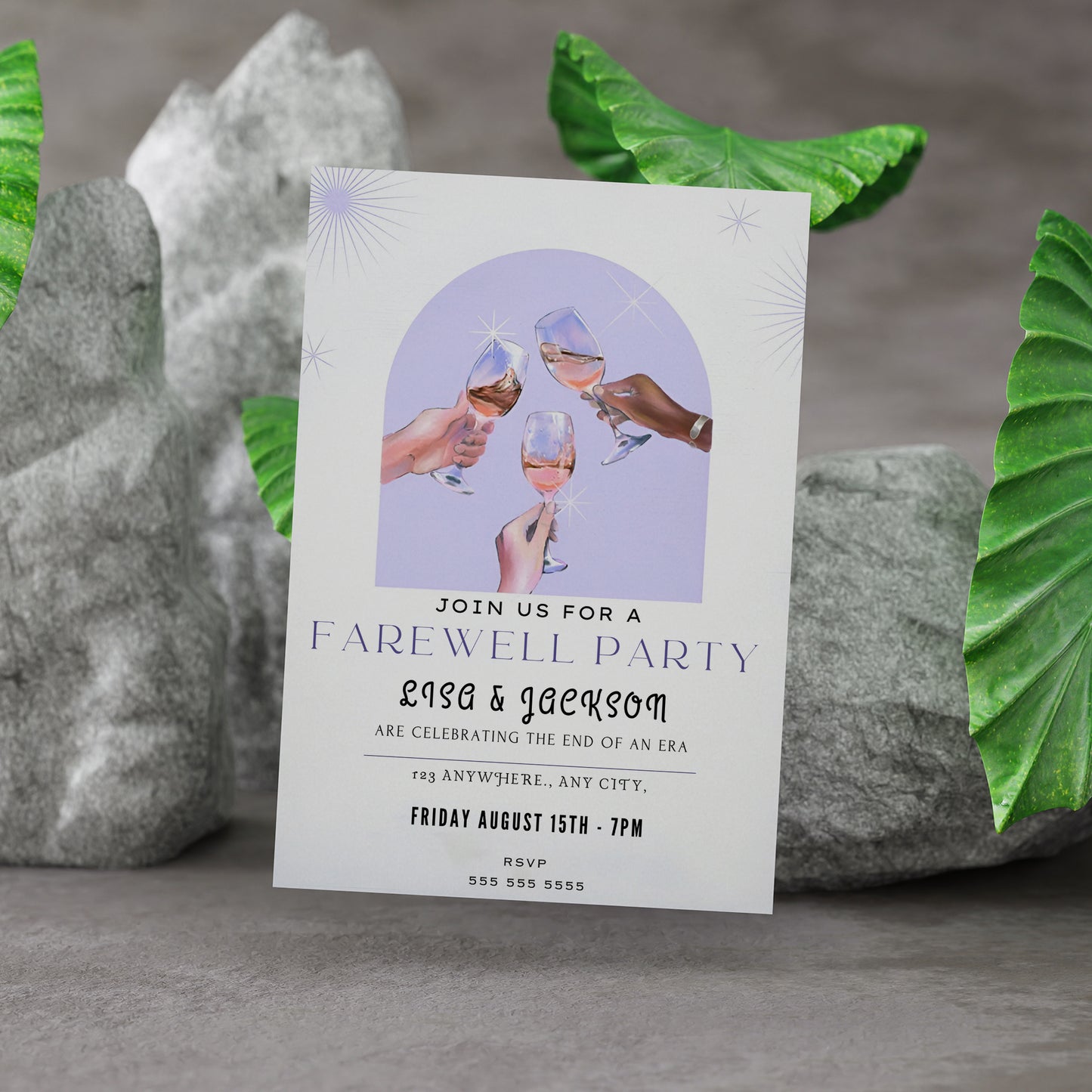 Farewell Party Invitation Template