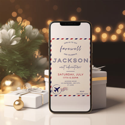 Farewell Party Invitation Template - CreativeRino