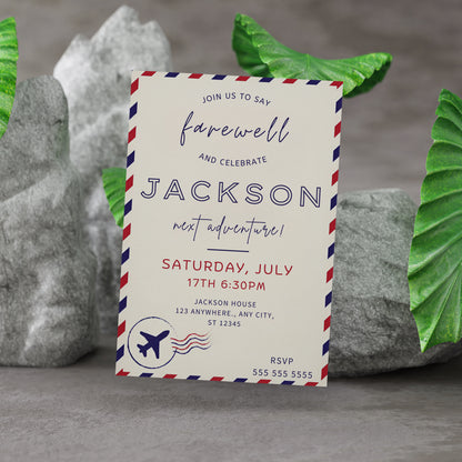 Farewell Party Invitation Template - CreativeRino