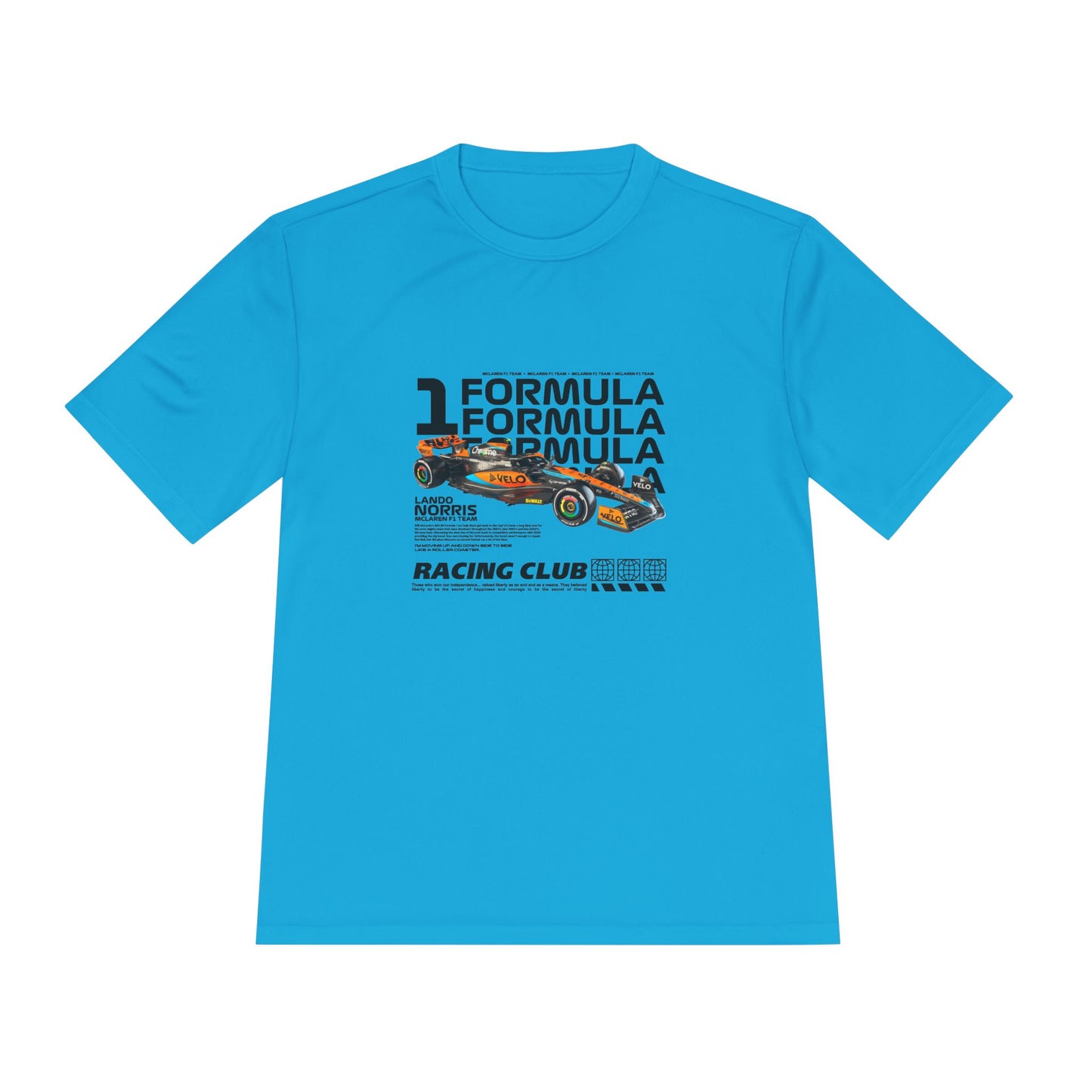 Formula Racing Club Tee Unisex Moisture Wicking T-shirt - CreativeRino