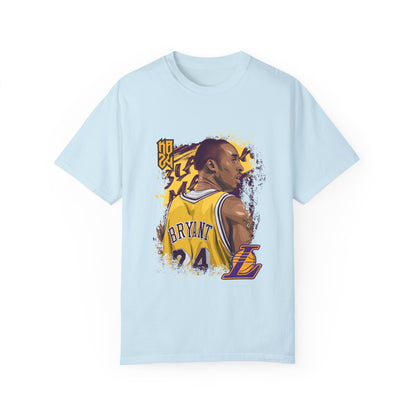 Kobe Bryant Tribute Unisex Garment-Dyed T-shirt Basketball Tee - CreativeRino
