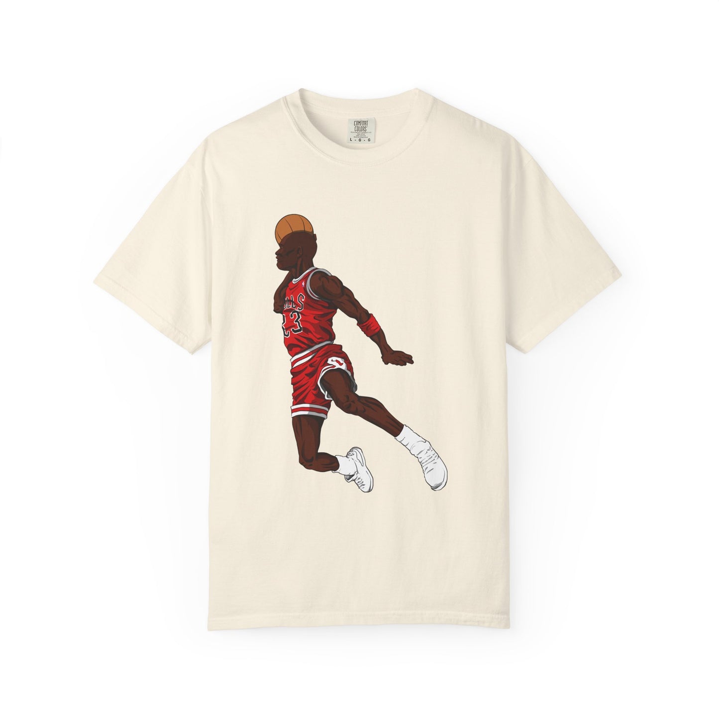 Michael Jordan Unisex T-Shirt Featuring Jumping Basketball Player - Perfect for Sports Lovers! - CreativeRino