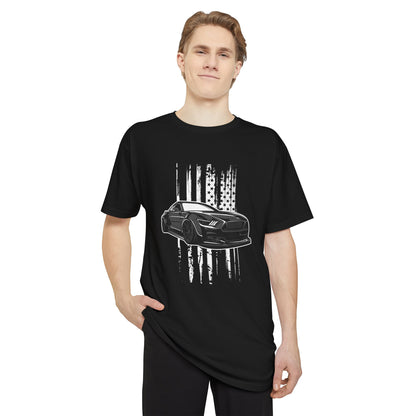 Vintage American Muscle Car Tee - Unisex Long Body Urban T-shirt - CreativeRino