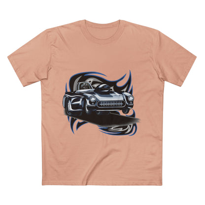 Classic Car Graphic Tee - Retro Automotive T-shirt Design for Car Enthusiasts - CreativeRino