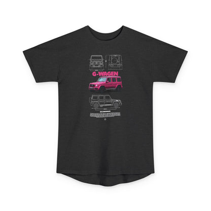 G-Wagen Graphic Tee – Trendy Unisex Long Body T-shirt - CreativeRino