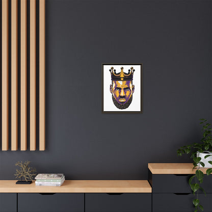 Matte Canvas, Framed (Multi-color) - CreativeRino