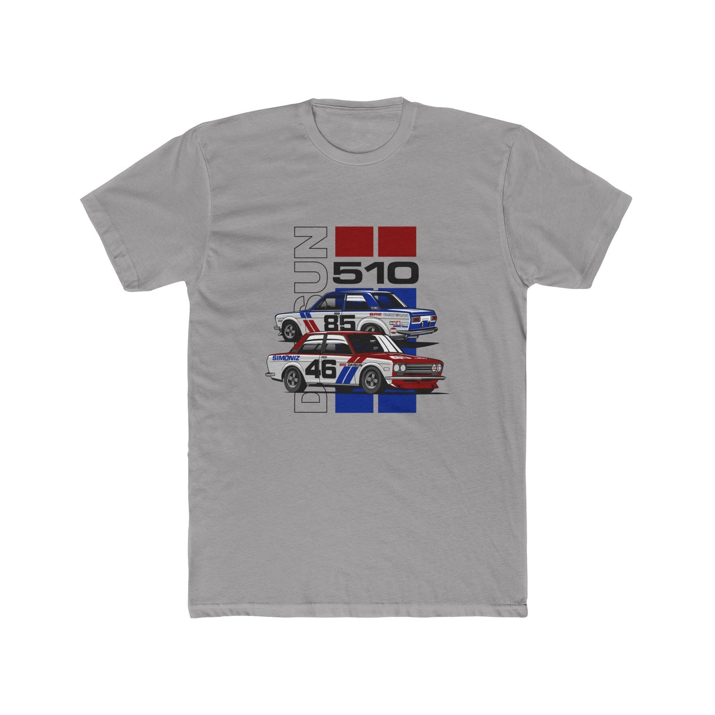 Retro Car Graphic Unisex Cotton Crew Tee - Perfect T-shirt for Auto Enthusiasts - CreativeRino