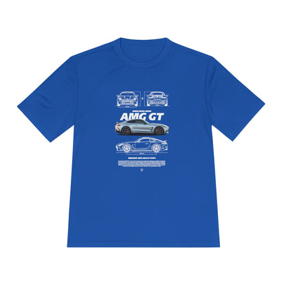 AMG GT Unisex Moisture Wicking Tee | Car T-Shirt - CreativeRino