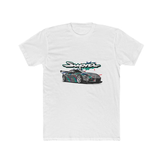 Supra Racing Unisex Cotton Crew Tee - Ideal for Car Enthusiasts - CreativeRino