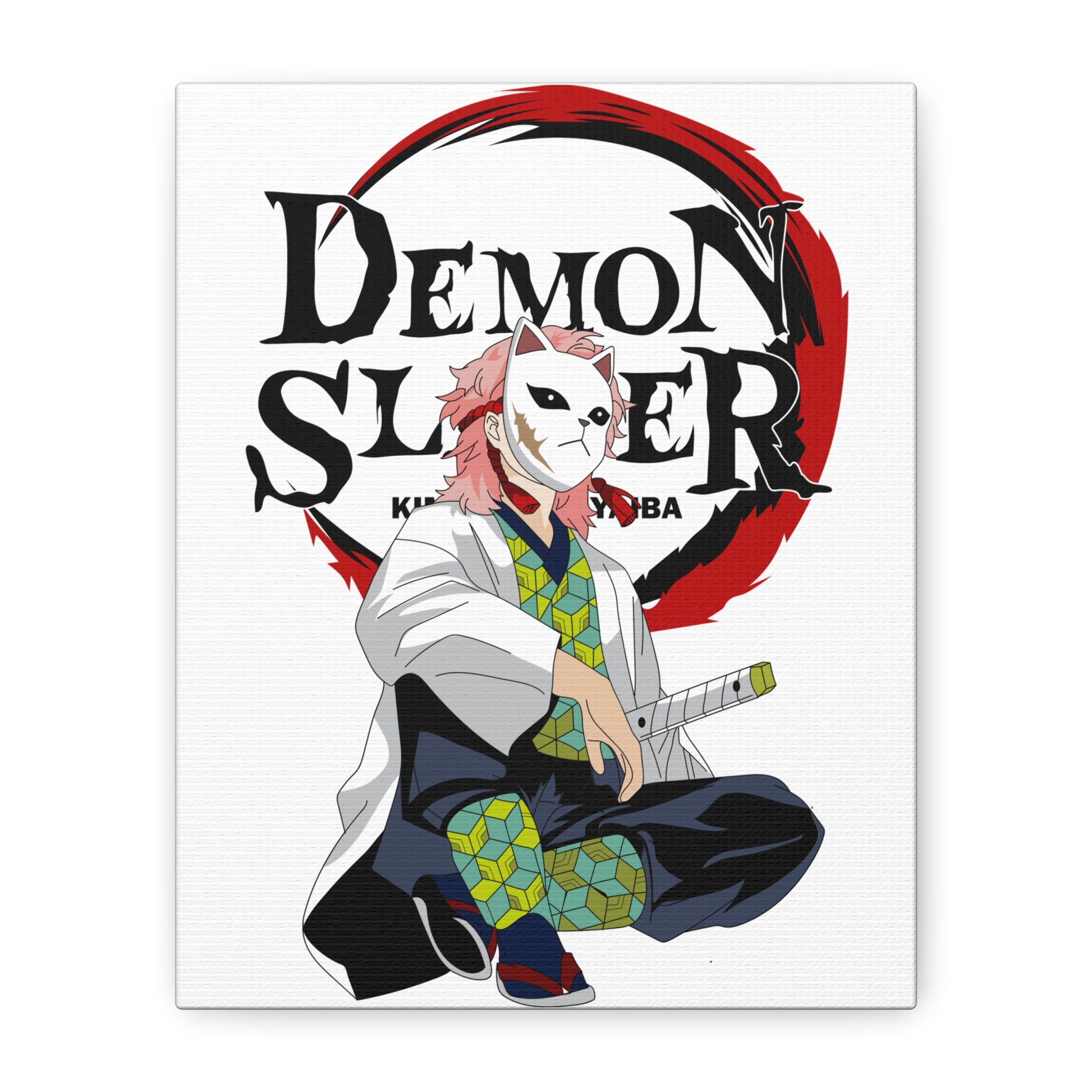 Demon Slayer Canvas Art - Matte Stretched 1.25" Wall Decor - CreativeRino