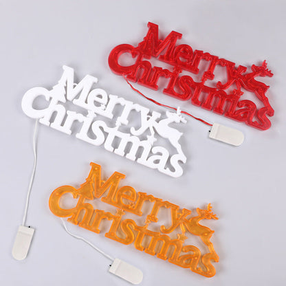 Merry Christmas LED Lighted Sign | Festive Wall Decor eprolo