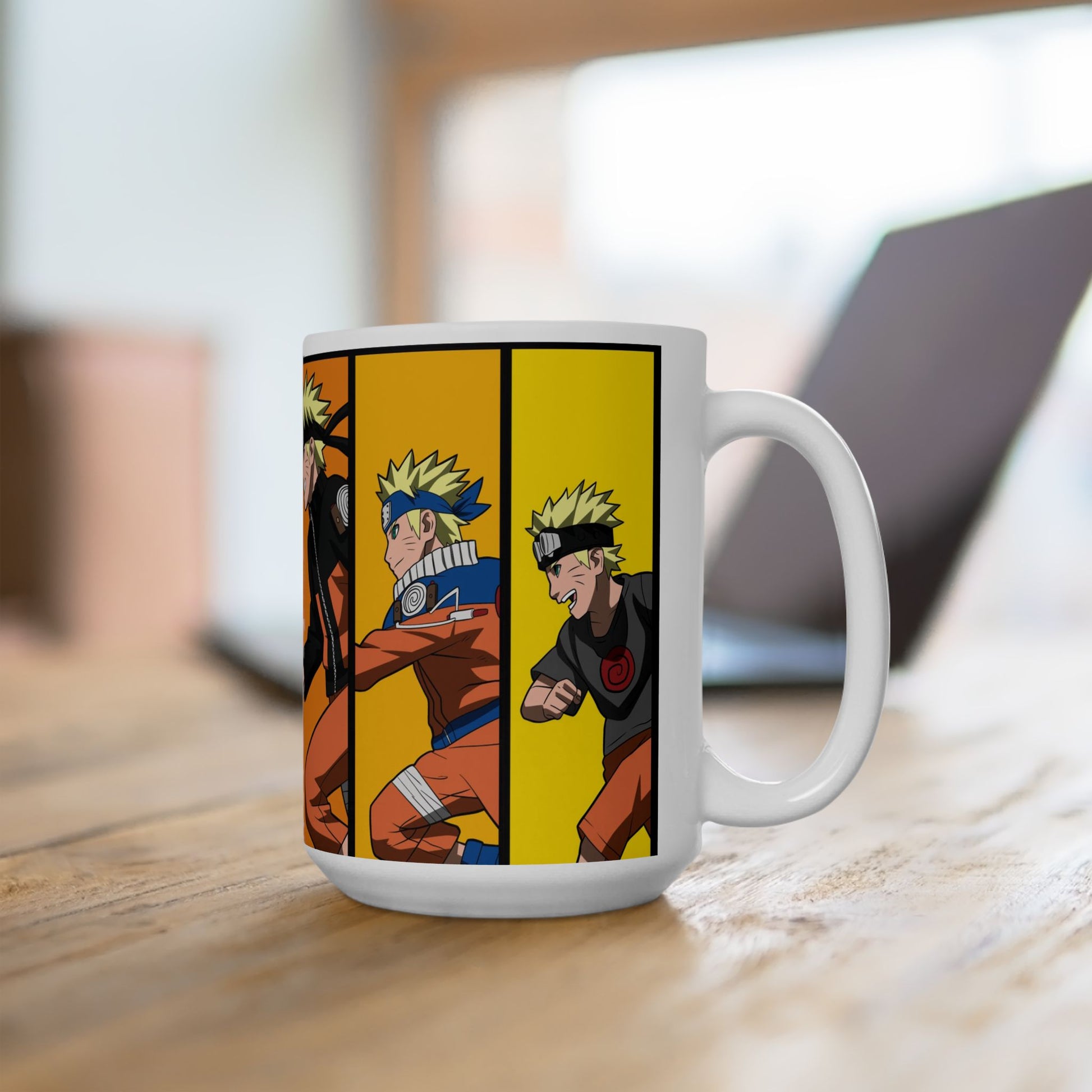 Anime Ninja Ceramic Mug - Perfect for Naruto Fans - CreativeRino