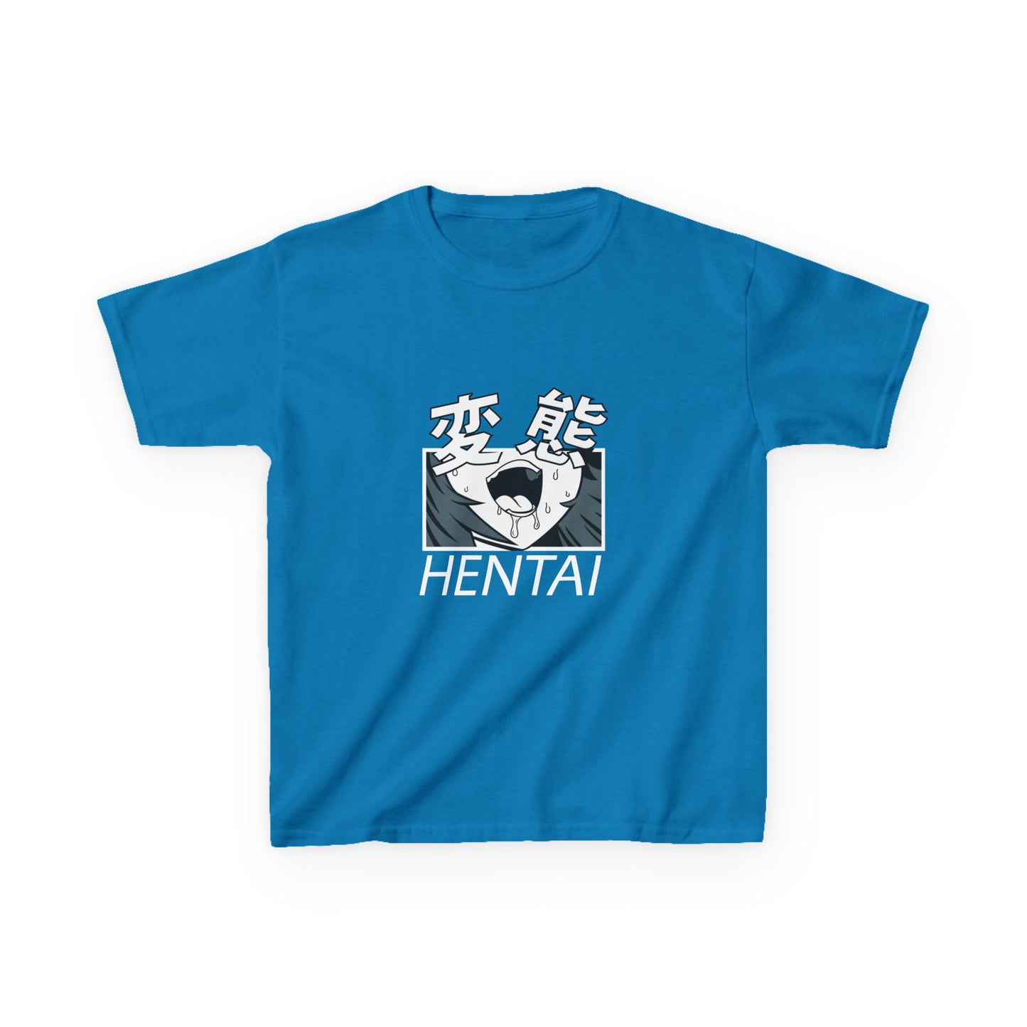 Hentai Kids Cotton Tee - Cool Graphic Design T-shirt for Boys and Girls - CreativeRino