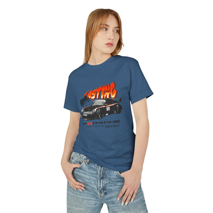 Porsche Unisex Garment-Dyed Heavyweight Cotton Tee | Car T-shirt - CreativeRino