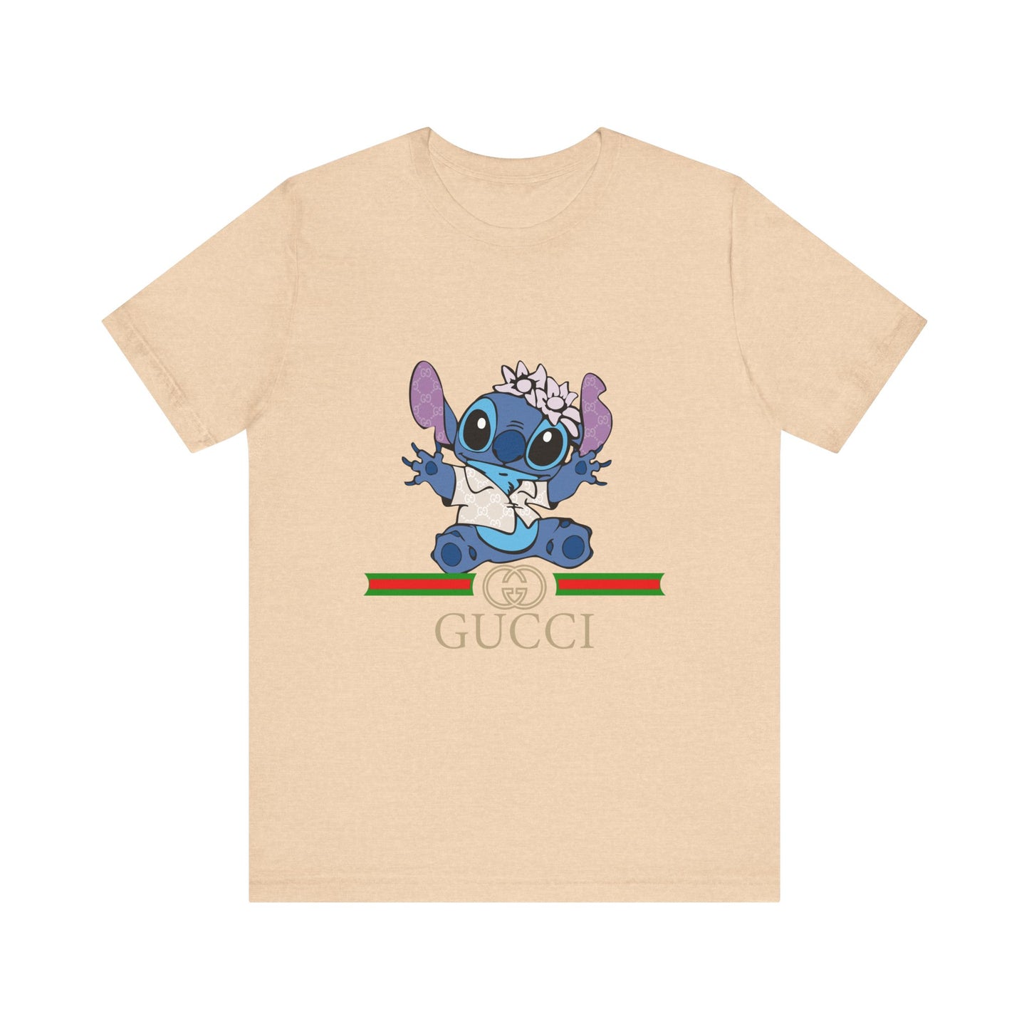 Stitch Gucci Unisex Jersey Short Sleeve Tee - CreativeRino