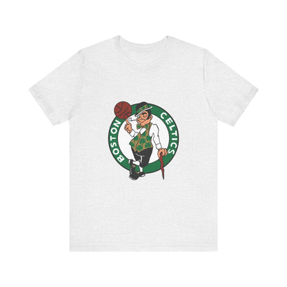 Boston Celtics Vintage Graphic Tee - Unisex Jersey Short Sleeve T-shirt - CreativeRino
