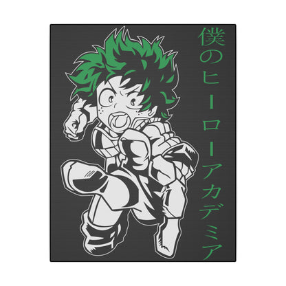 My Hero Academia Canvas Art - Deku Wall Decor for Anime Fans - CreativeRino