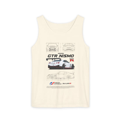 Nissan GTR Nismo Graphic Unisex Tank Top - Perfect T-shirt for Car Enthusiasts - CreativeRino