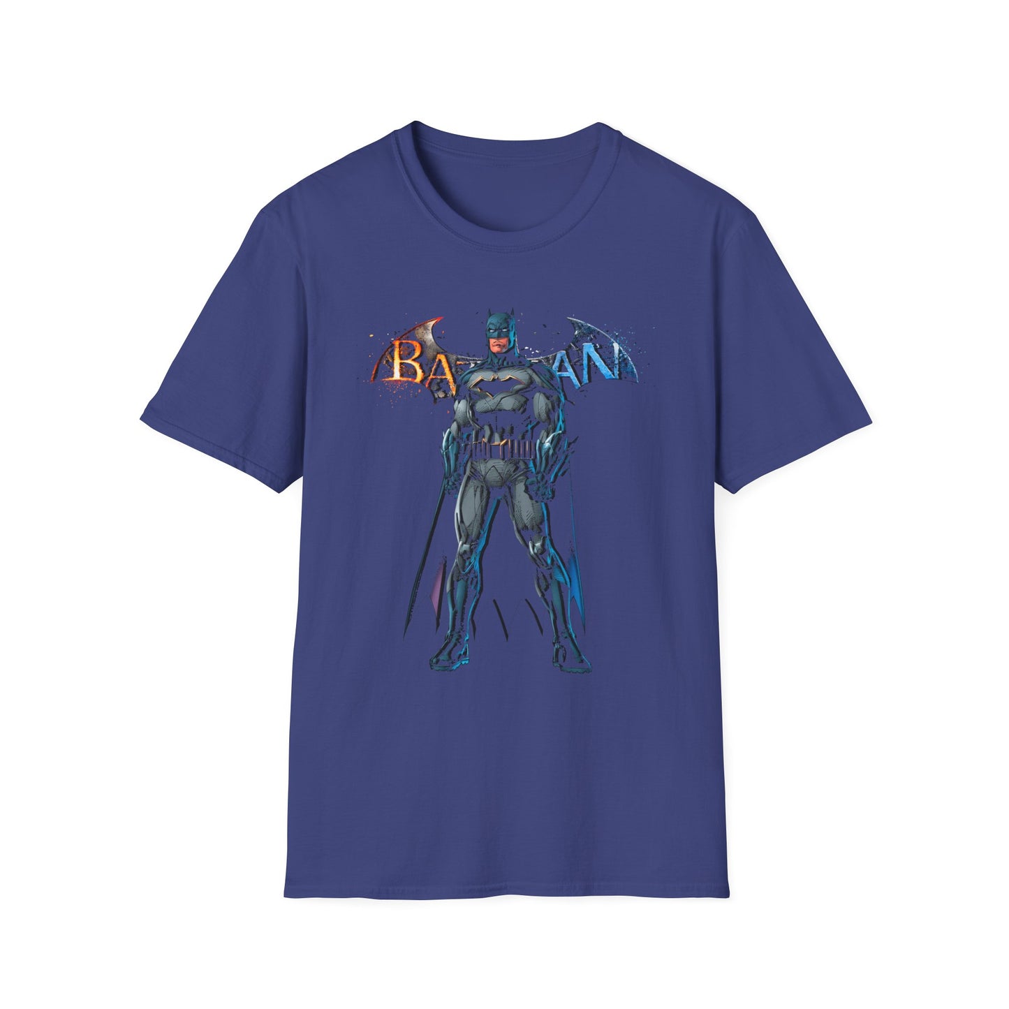 Vintage Batman Graphic Unisex Softstyle T-Shirt - CreativeRino