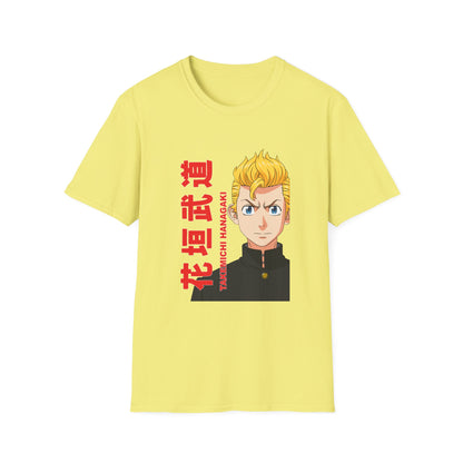 Anime Graphic Unisex Softstyle T-shirt - Tokyo Revengers Design - CreativeRino