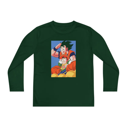 Dragon Ball Youth Long Sleeve Tee - Goku & Son T-shirt Anime Design - CreativeRino