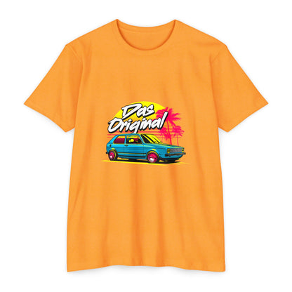 Retro Car Graphic T-Shirt - Das Original - Unisex CVC Jersey - CreativeRino