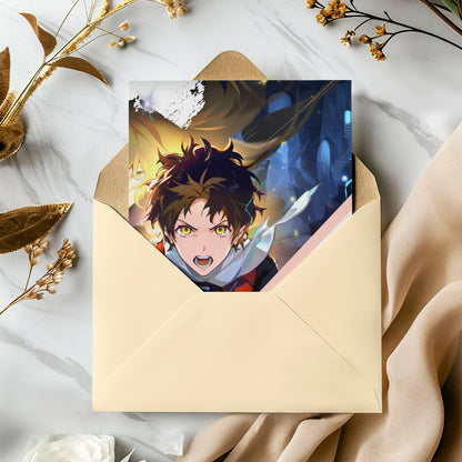 Tower Of God Birthday Invitation Template - CreativeRino