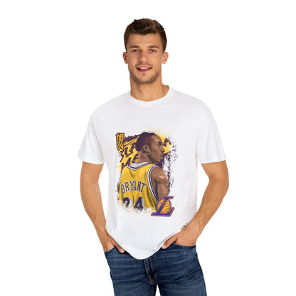 Kobe Bryant Tribute Unisex Garment-Dyed T-shirt Basketball Tee - CreativeRino