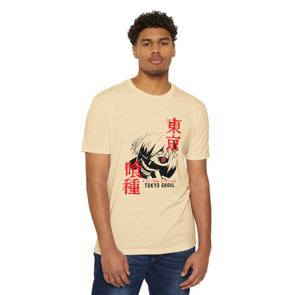 Tokyo Ghoul Unisex CVC Jersey T-shirt - Anime Graphic Tee - CreativeRino