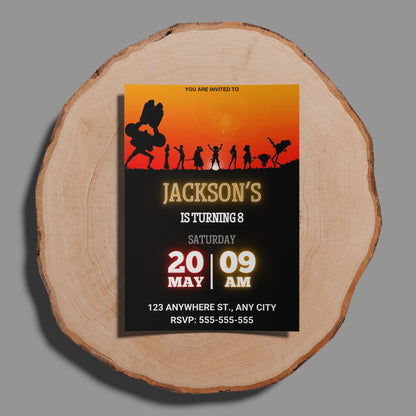 One Piece Birthday Invitation Template - CreativeRino