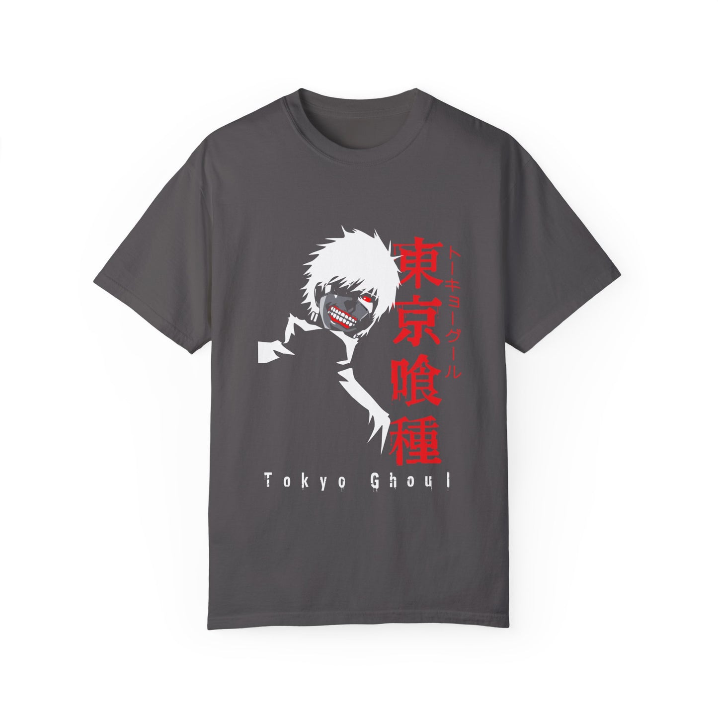 Tokyo Ghoul Unisex Garment-Dyed Tee - Perfect T-shirt for Anime Fans - CreativeRino