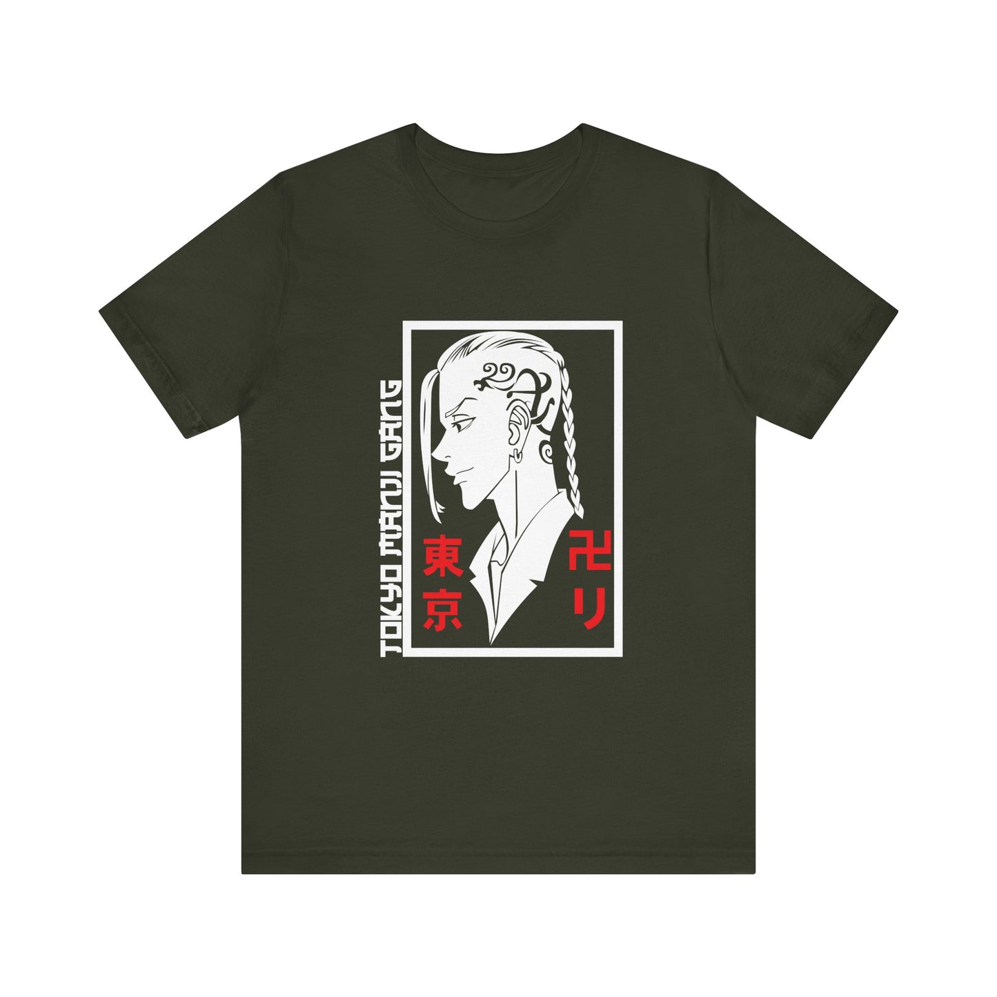 Tokyo Street Gang Graphic Tee - Unisex Short Sleeve Anime T-Shirt - CreativeRino