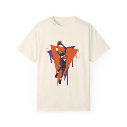 Charles Barkley Basketball T-shirt - Unisex Garment-Dyed Tee - CreativeRino