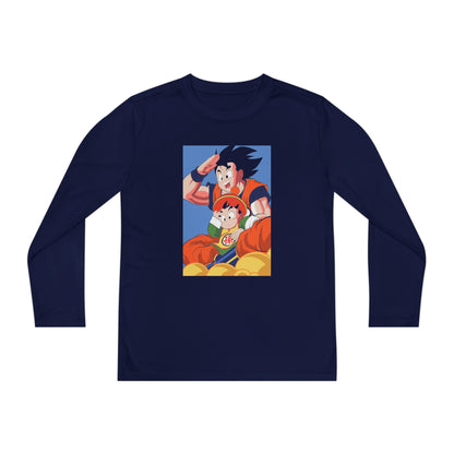 Dragon Ball Youth Long Sleeve Tee - Goku & Son T-shirt Anime Design - CreativeRino