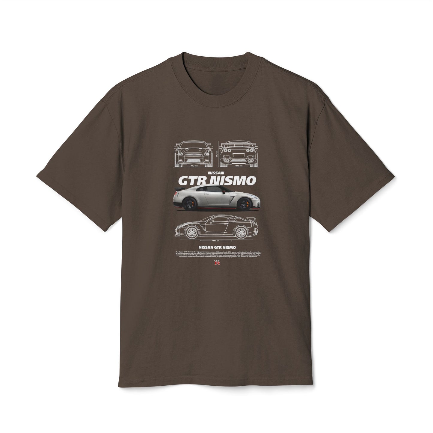 Nissan GTR Nismo Unisex Heavy Faded Tee - Car T-shirt Design for Car Enthusiasts - CreativeRino