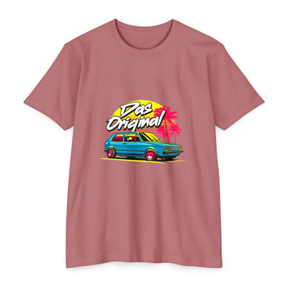 Retro Car Graphic T-Shirt - Das Original - Unisex CVC Jersey - CreativeRino