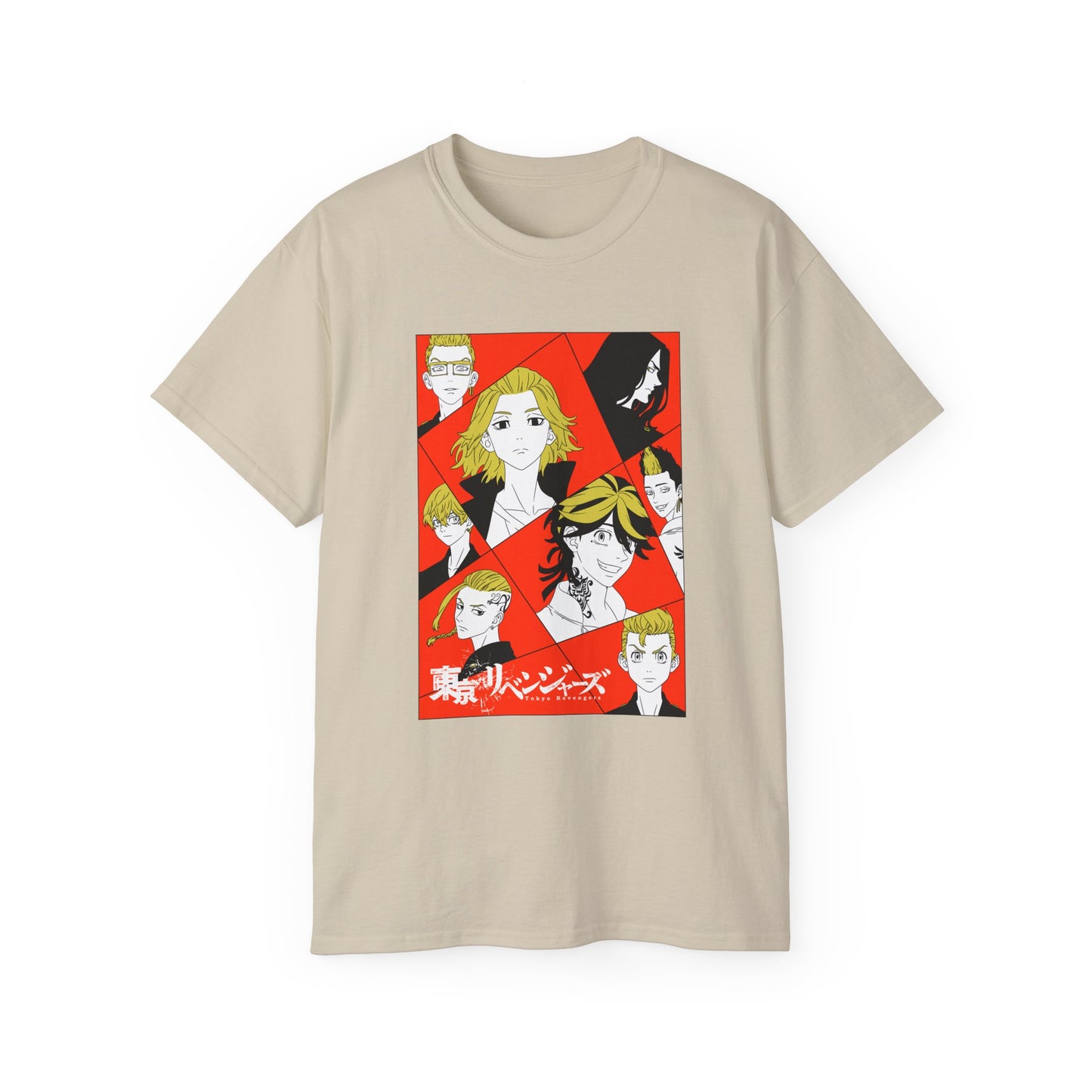 Anime Character Unisex Ultra Cotton Tee - Tokyo Revengers Perfect T-shirt for Fans! - CreativeRino