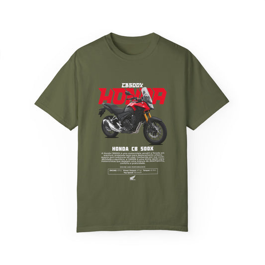 Honda CB500X Unisex Motorcycle T-Shirt - Vintage Style Graphic Tee - CreativeRino