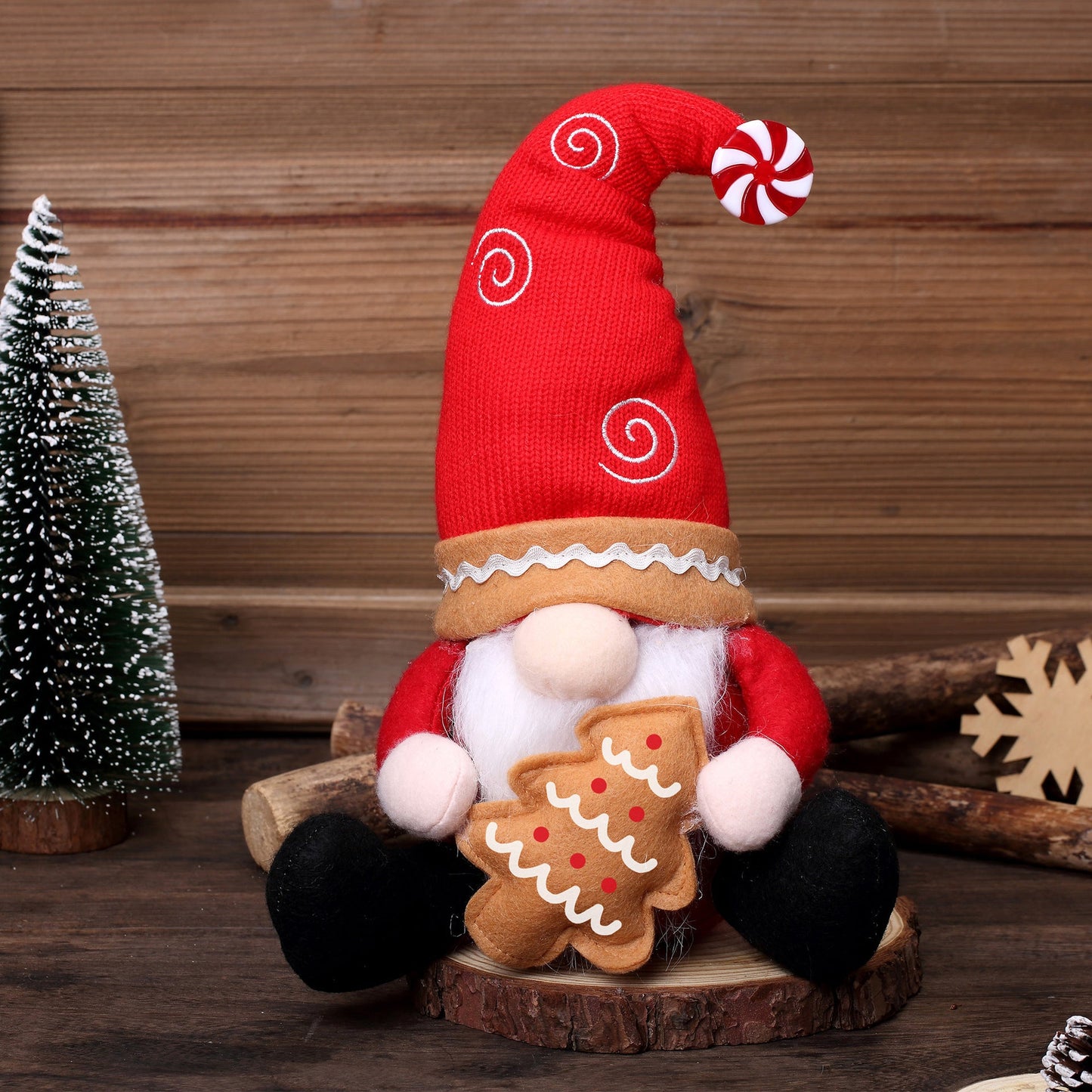 Nordic Christmas Gnome Doll | Faceless Rudolf Elf Ornament Gnome Decor eprolo