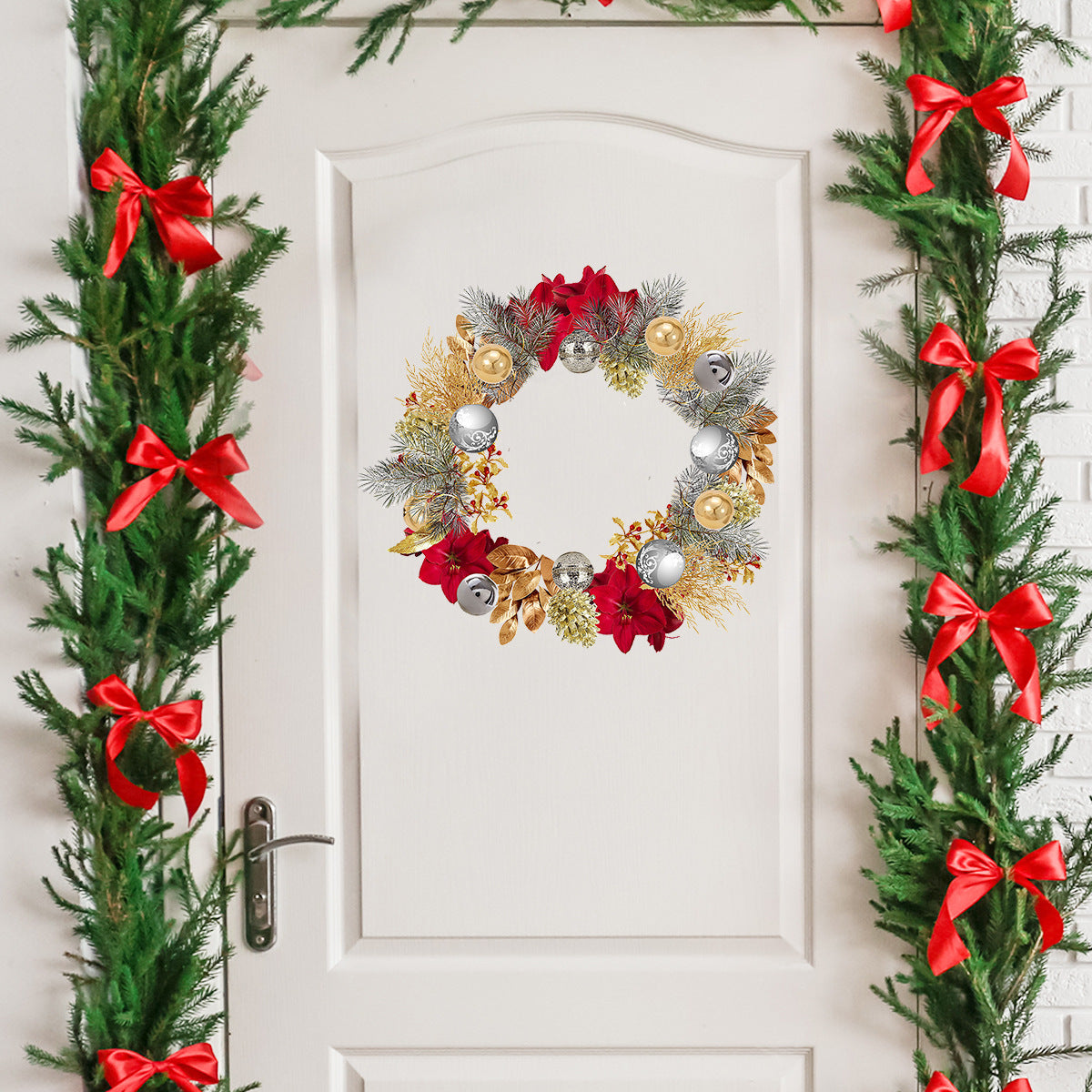 Christmas Wreath for Front Door Decor eprolo
