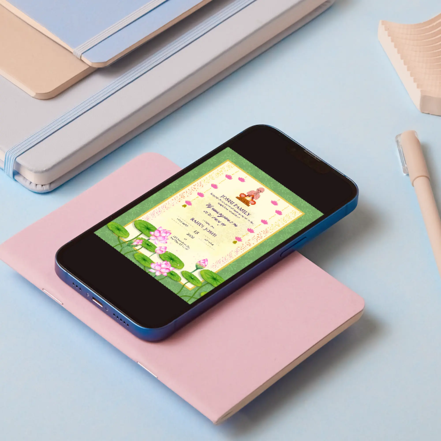 Upanayanam Ceremony Invitation Template | Thread Ceremony Invite - CreativeRino