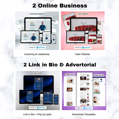 50+ Systeme.io Funnel and Website Templates CreativeRino