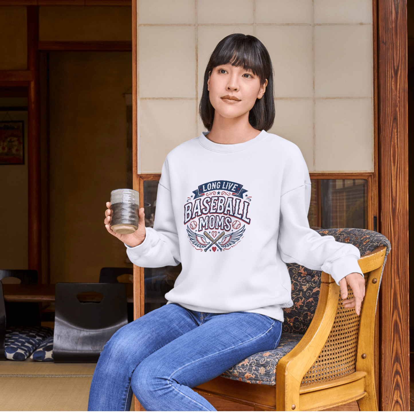 Long Live Baseball Moms PNG | Digital Download for Shirts & Sublimation CreativeRino