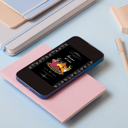 Lohri Invitation Template | Lohri Party Invite - CreativeRino