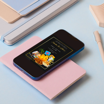 Lohri Invitation Template | Lohri Party Invite - CreativeRino