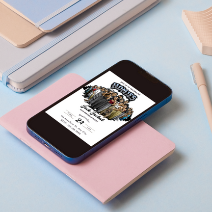 Cholo Homies Birthday Invitation Template - CreativeRino