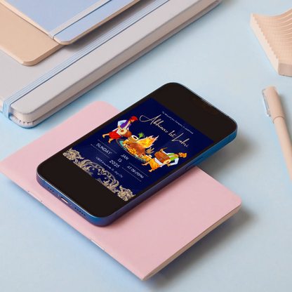 Lohri Invitation Template | Lohri Party Invite - CreativeRino