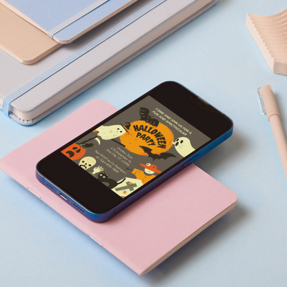 Spooktacular Halloween Party Invitation Template - CreativeRino