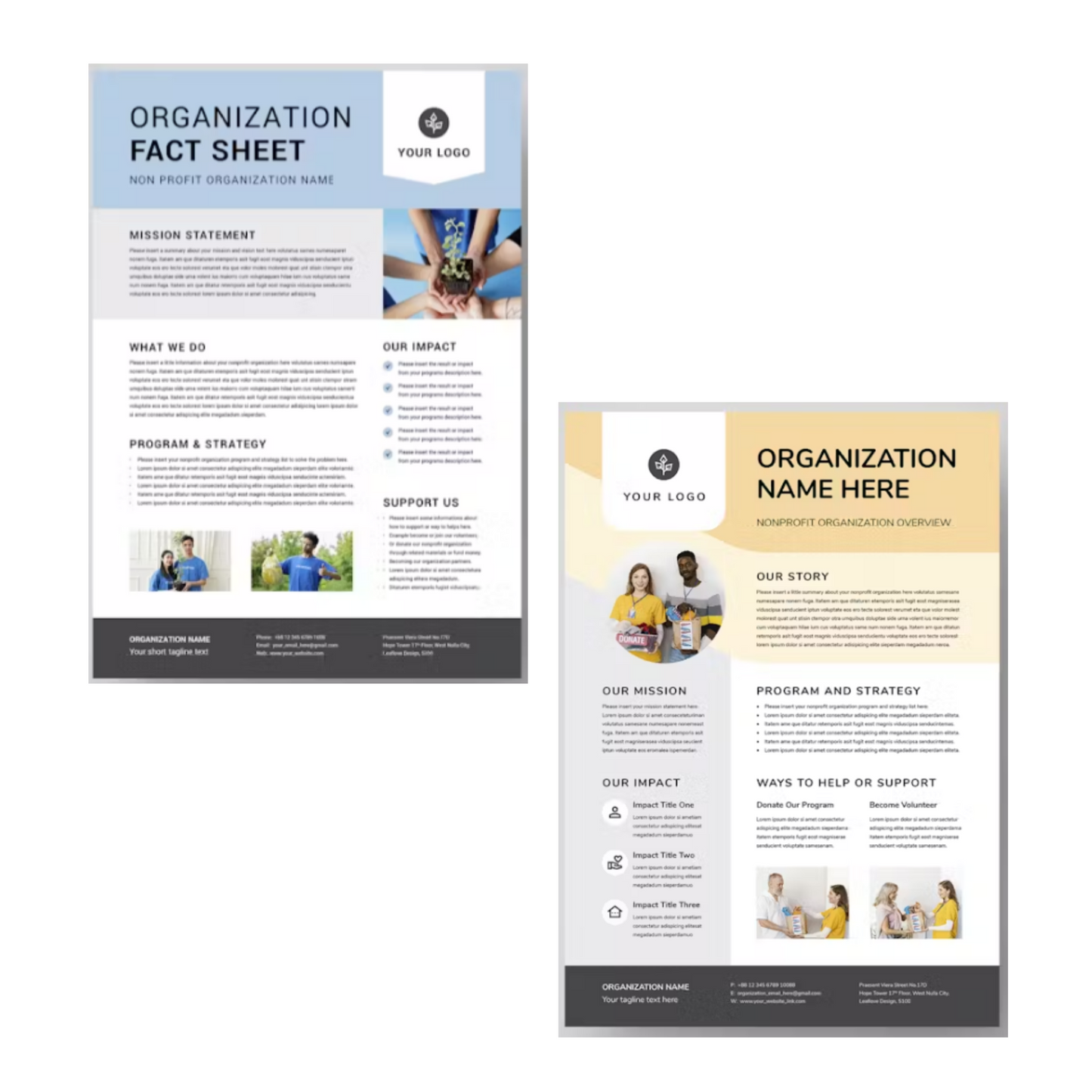 10+ Fact Sheet Template Bundle | MS Word & Indesign | Nonprofit Organization, Company, Business, Project, Financial Fact Sheet Templates